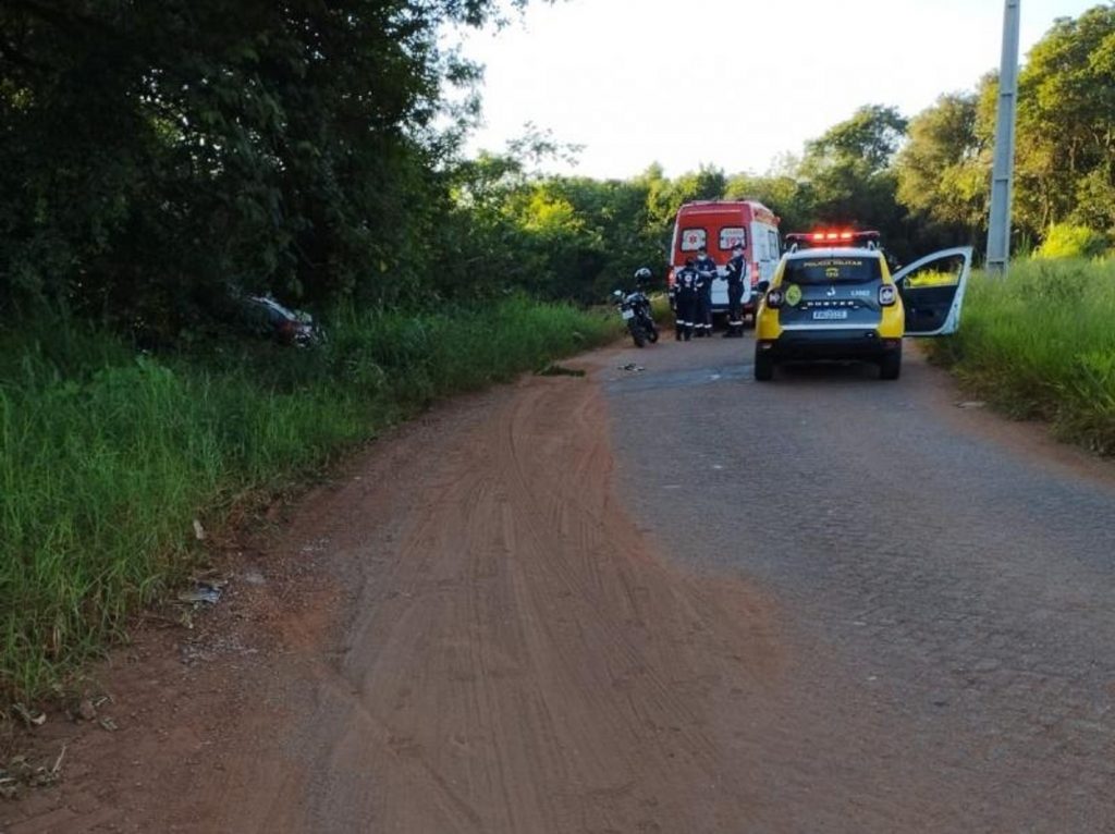 Rapaz é encontrado morto ao lado da moto em Guaíra