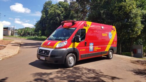 Bombeiros atendem vítima de queda no Bairro São Cristóvão