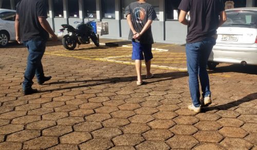 Suspeito de tráfico de drogas é detido pelo GDE