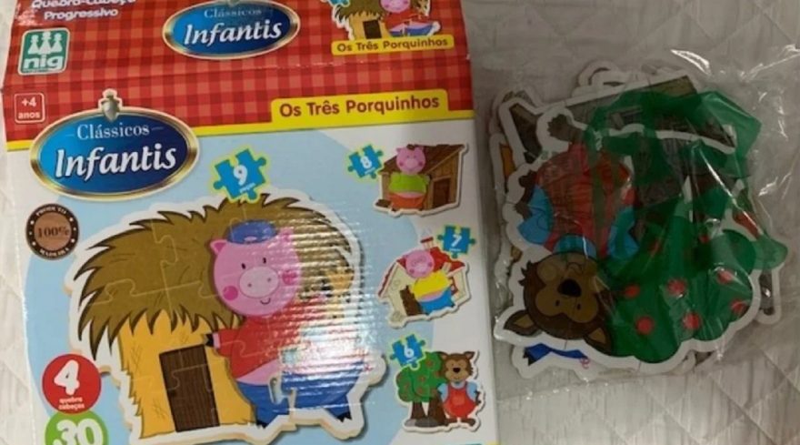 Homem compra iPhone pela internet e recebe quebra-cabeça dos ‘Três Porquinhos’ no lugar