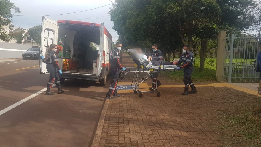 Adolescente tem convulsão no CEEP e precisa ser socorrida pelo Samu