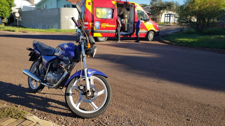 Motociclista fica ferido após colisão com bicicleta elétrica no Parque São Paulo