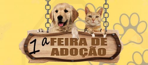 Feira de adoção de animais acontece amanhã (01)