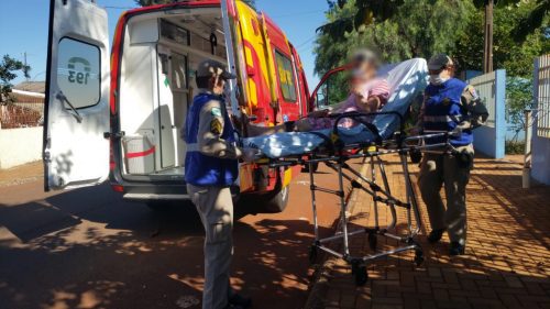 Idosa de 87 anos é socorrida pelo Siate em residência no Interlagos