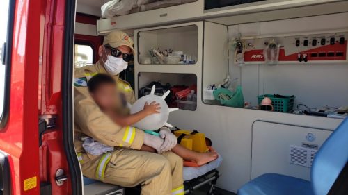 Criança fica ferida após queda de porta de guarda-roupas no Interlagos