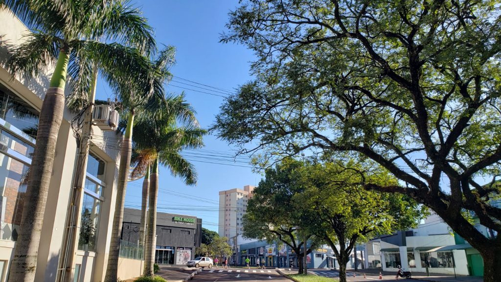 Domingo de clima estável e máxima de 28°C em Cascavel