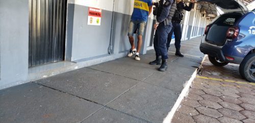 Homem é detido com lavadora de alta pressão furtada
