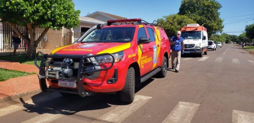 Em estado grave, mulher é socorrida pelo Corpo de Bombeiros e Samu