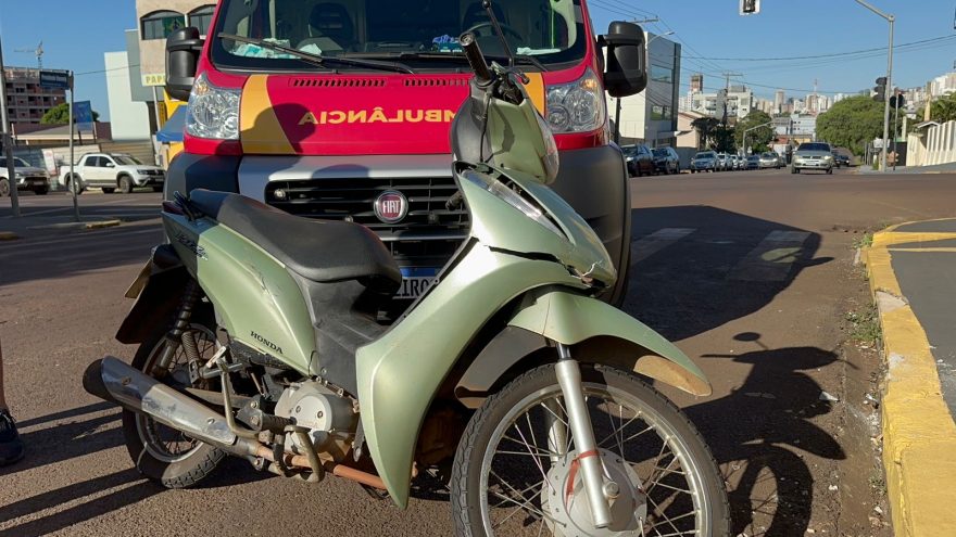 Menina de 12 anos é atropelada por moto ao lado do Shopping JL