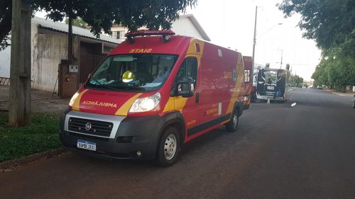 Idosa de 99 anos fica ferida ao sofrer queda no 14 de Novembro