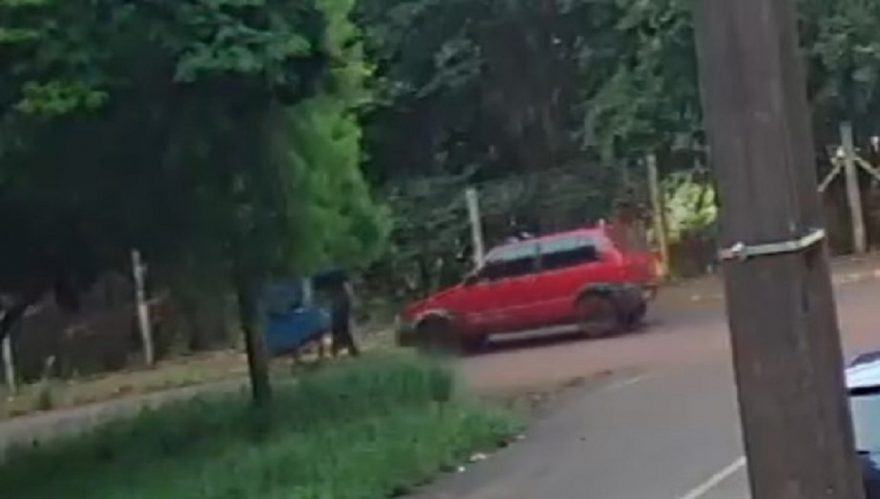Câmera flagra momento em que homem é atropelado no Parque Verde