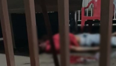 Imagem referente a Vídeo mostra homem morto ao lado de mesa de sinuca logo após o crime