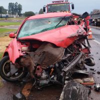 Imagem referente a Tragédia! Grave colisão entre dois carros deixa dois mortos na rodovia BR-369