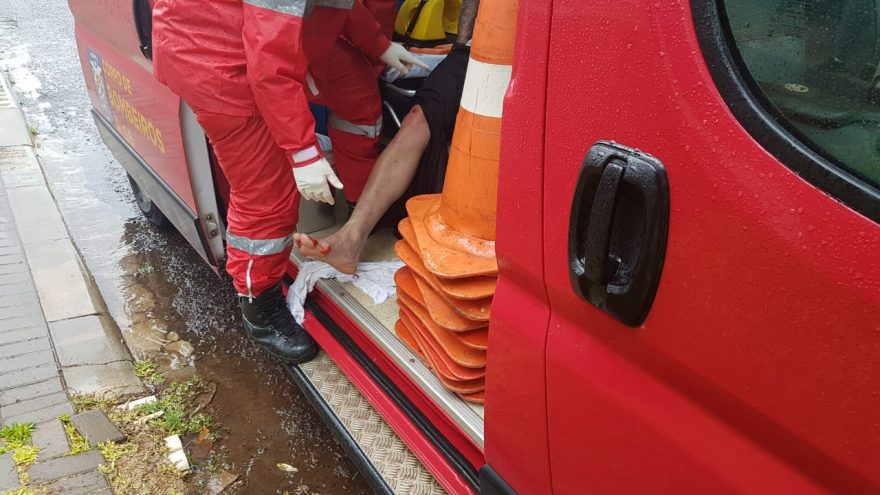 Motociclista sofre escoriações após acidente de trânsito no Nova Cidade