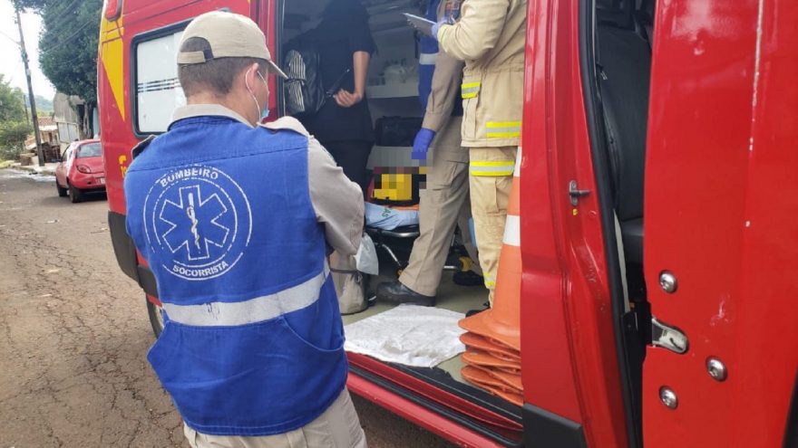 Criança fica ferida após sofrer queda no Bairro Interlagos