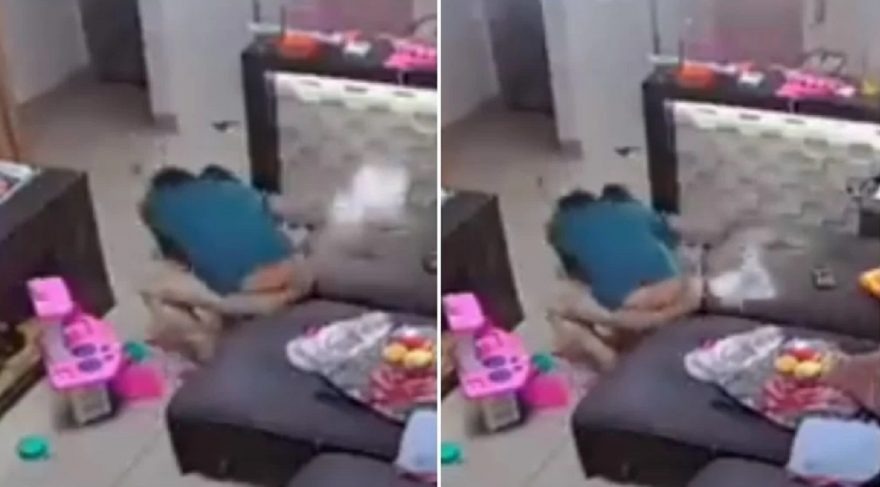 Impressionante: Panela de pressão explode e família escapa por pouco