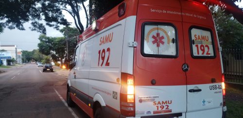 Idosa de 81 anos sofre queda em banheiro e é socorrida pelo Samu