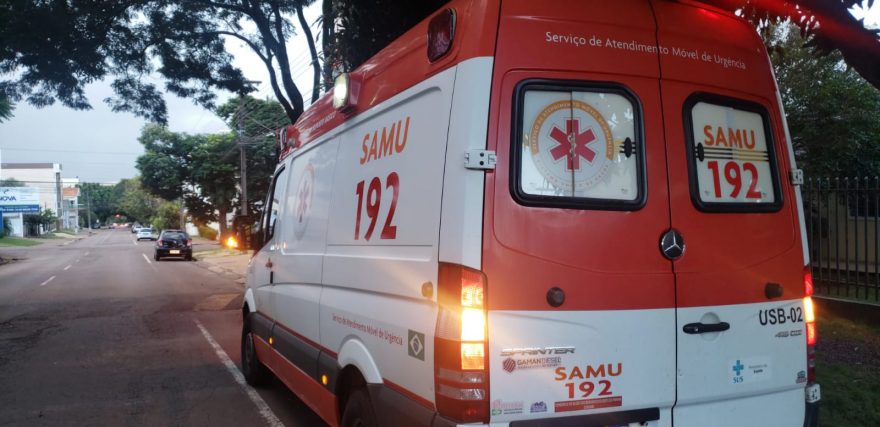Idosa de 81 anos sofre queda em banheiro e é socorrida pelo Samu