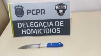 Detida acusada de homicídio no Esmeralda portava outra faca
