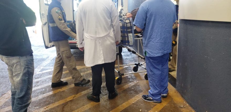 Idosa sofre suspeita de AVC em área rural e Siate é acionado