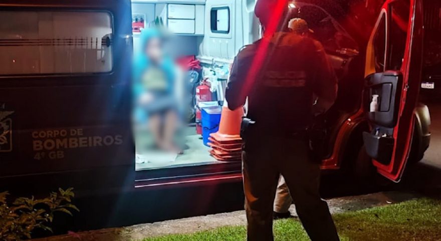 Mulher é violentamente agredida na Rua Araraquara; sobrinho foi detido no local