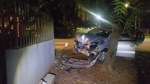 Idoso fica ferido em colisão de trânsito no Santo Onofre