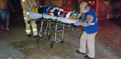 Homem de 65 anos sofre queda em casa e é encaminhado com suspeita de fratura