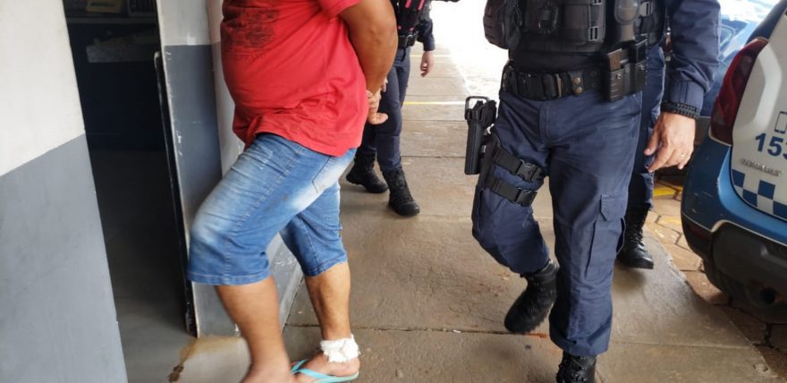 Homem é detido por ameaçar esposa no Bairro Brasília