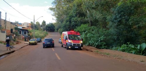 Três contra uma: Mulher é agredida com tijolo no XIV de Novembro e precisa ser socorrida pelo Siate