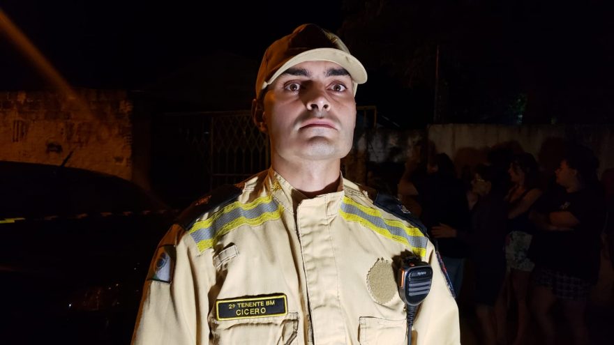 “Quando chegamos ao local, o rapaz já estava em óbito definitivo”, afirma oficial do Corpo de Bombeiros