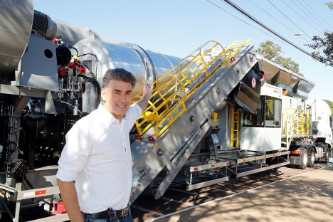Nova usina de asfalto vai triplicar a capacidade de recuperação das ruas de Cascavel