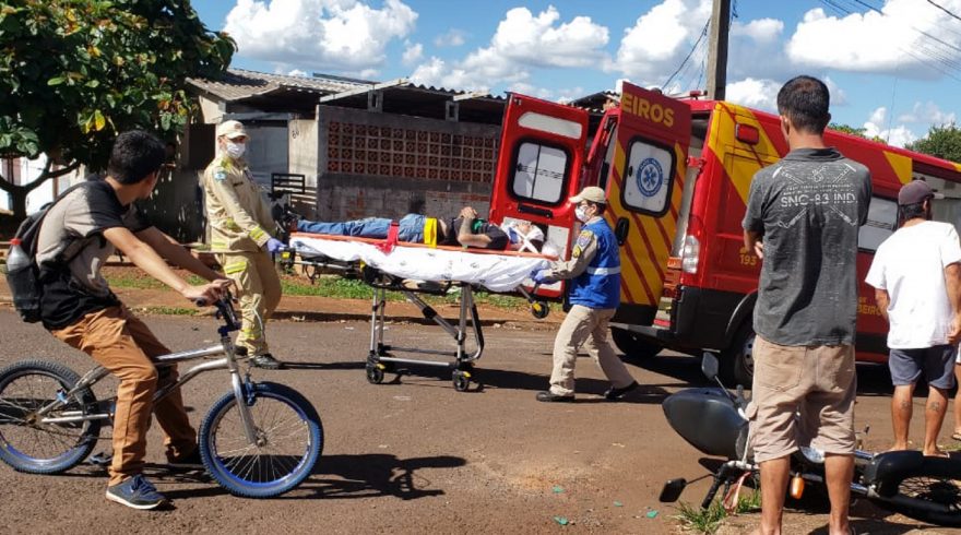 Motociclista fica ferido após cair de moto no Interlagos