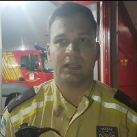 Imagem referente a Corpo de Bombeiros fala sobre atendimento de idoso atropelado no Presidente