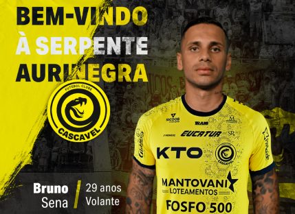 Cascavel contrata o primeiro reforço para o Campeonato Brasileiro 2023
