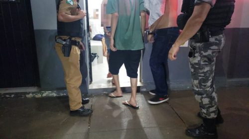 Choque e PM fecham “Boca de Fumo” no Brasília