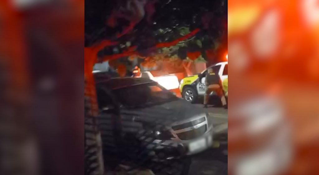 Vídeo registra confronto armado entre PM e suspeito de homicídio em Toledo