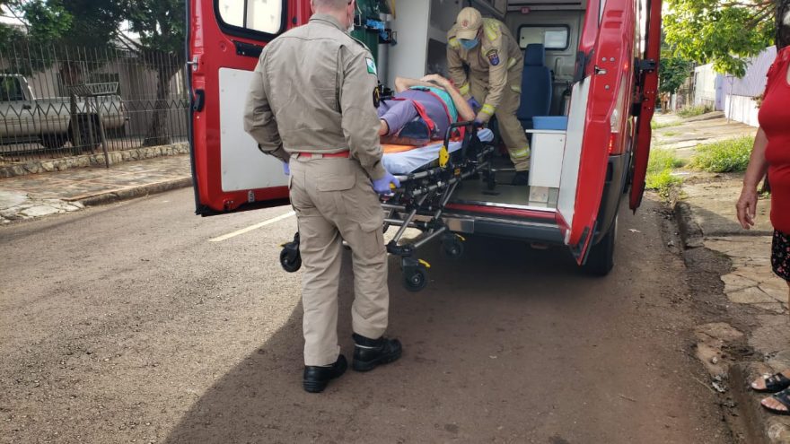 Mulher é socorrida em residência no Bairro Brasília