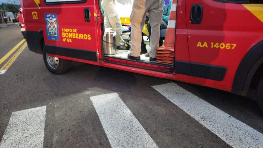 Ciclista fica ferido em acidente de trânsito no São Cristóvão