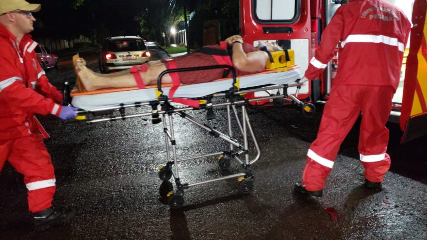 Duas pessoas ficam feridas em acidente no Country