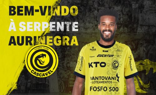 Cascavel contrata atacante com passagens por São Paulo, Cruzeiro, Grêmio e Internacional