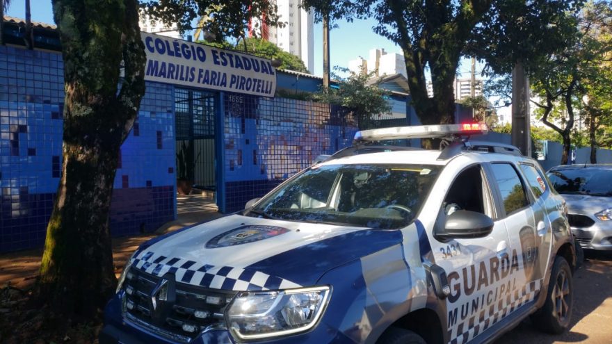 Guarda Municipal é acionada após movimentação suspeita em Colégio Estadual