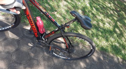 Bicicleta vermelha é furtada no São Cristóvão