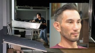 Corpo de Evandro de Oliveira, vítima de acidente de trânsito, chega ao IML de Cascavel