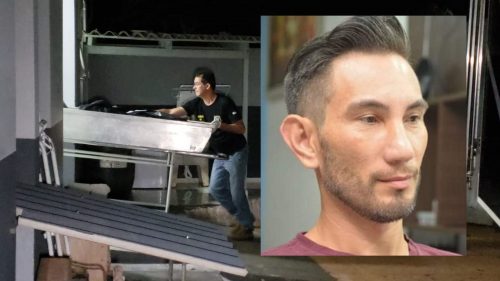 Corpo de Evandro de Oliveira, vítima de acidente de trânsito, chega ao IML de Cascavel