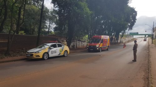 Criança fica ferida em acidente no 14 de Novembro