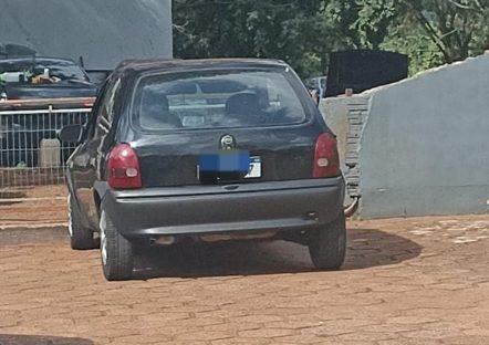 Veículo com registro de furto é recuperado pela Guarda Municipal
