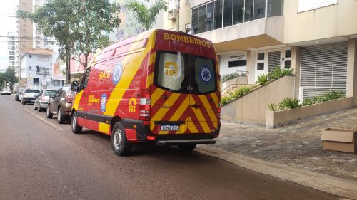 Vítima fica ferida após sofrer queda em apartamento na Rua Minas Gerais