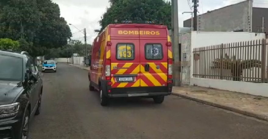 Bebê de 5 meses é socorrido pelos Bombeiros após cair da cama