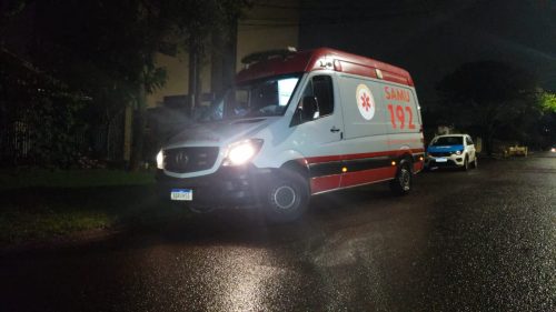 Idosa de 81 anos é socorrida pelo Samu após crise convulsiva