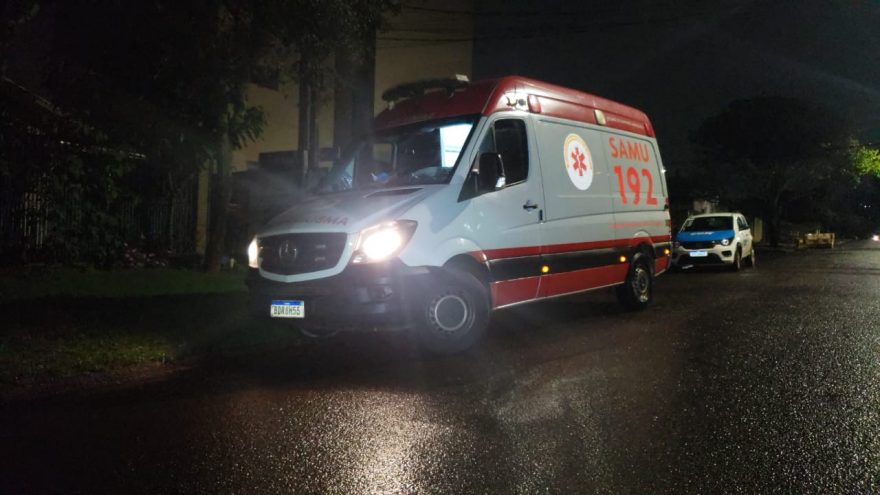 Idosa de 81 anos é socorrida pelo Samu após crise convulsiva
